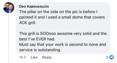 Review of Aussie Campfire Kitchens Big Grill