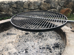 Big Swinging BBQ Grill www.aussiecampfirekitchens.com